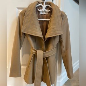Aritzia wool coat, camel colour